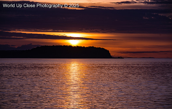 Sunset on the Ferry